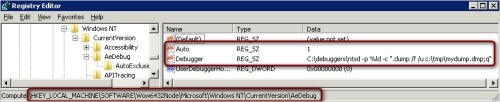 Registring Debugging tools for Windows in x64 machine